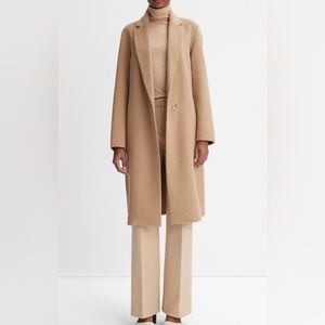 VINCE Classic Coat Camel